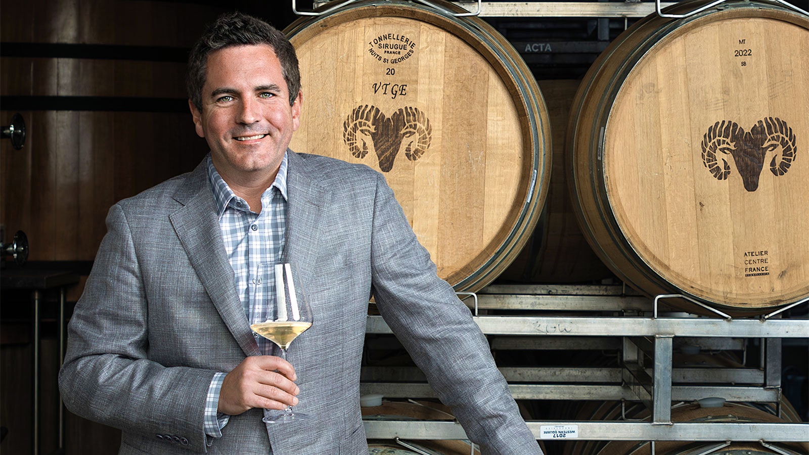 Joe Nielsen, winemaker at Ram's Gate.